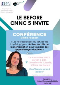 Le before CNNC 5 invite Céline FOUQUET